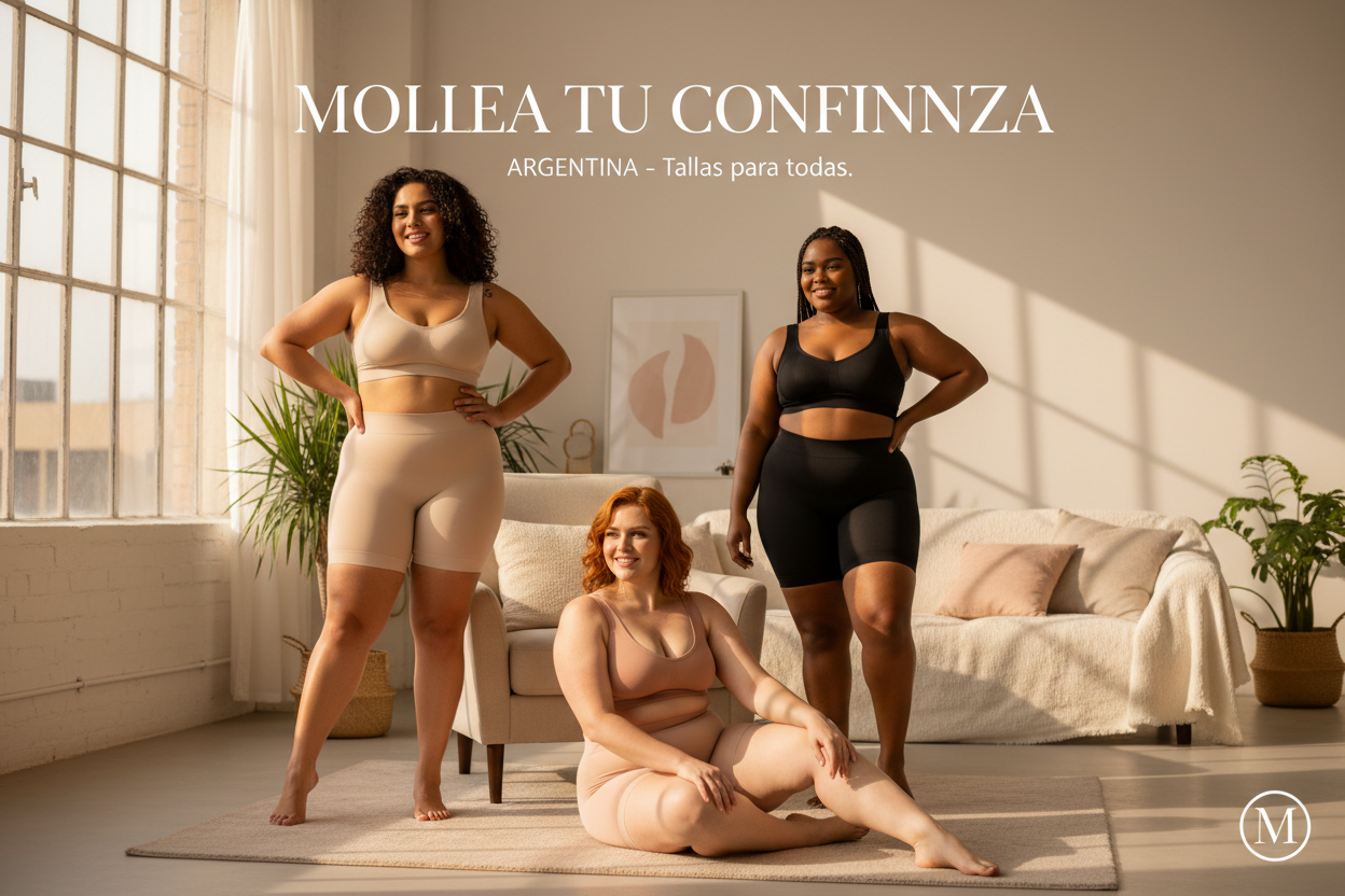 Minha loja é de cinta modeladora na argentina, as modelos sao mais cheinhas